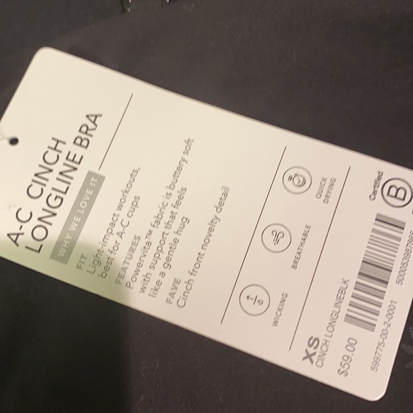 Athleta A-C Cinch Longline Bra - Picture 13 of 15